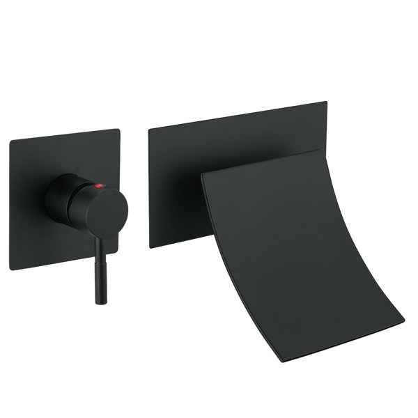 Greenspring Single Handle Wall Mount Roman Tub Fauce Waterfall Bathroom